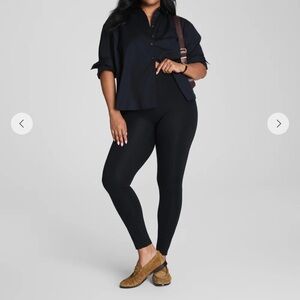 SPANX Black Everyday Leggings - Classic Slim Fit